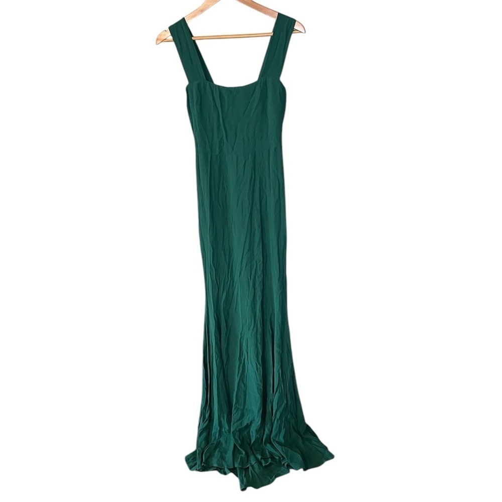 NWT Reformation Balina Dress Spruce - Picture 4 of 12